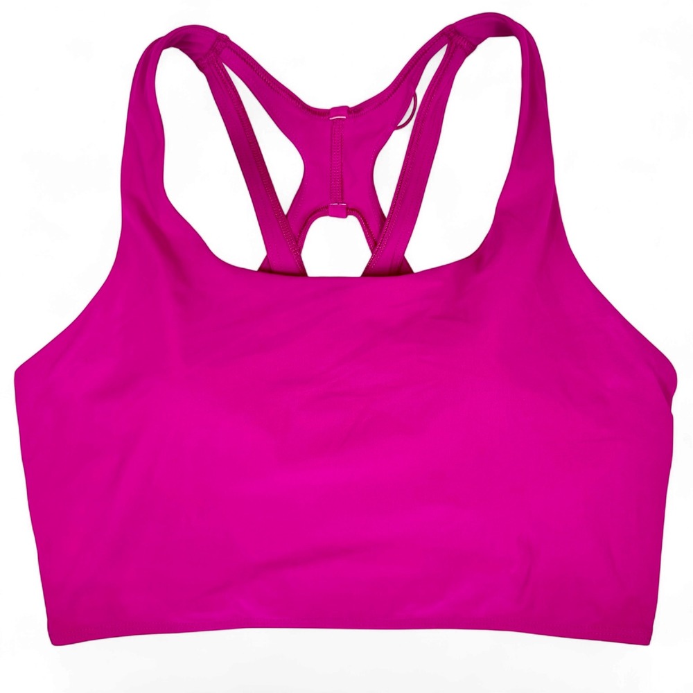 Lululemon Stash It All Bra Ripened Raspberry Pink Strappy Racerback Size 10 - Picture 3 of 8